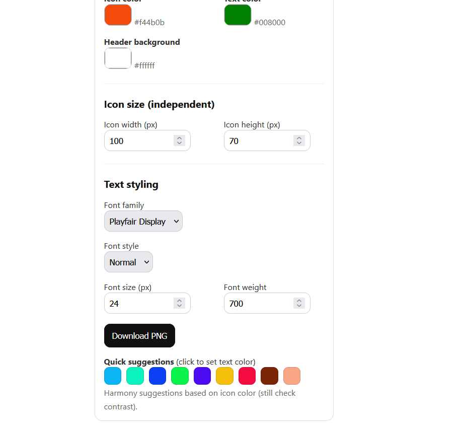 Logo Color Tester Screenshot 2