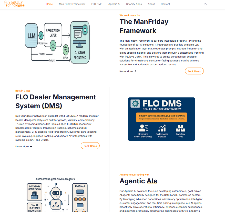 Startup SaaS Screenshot 3
