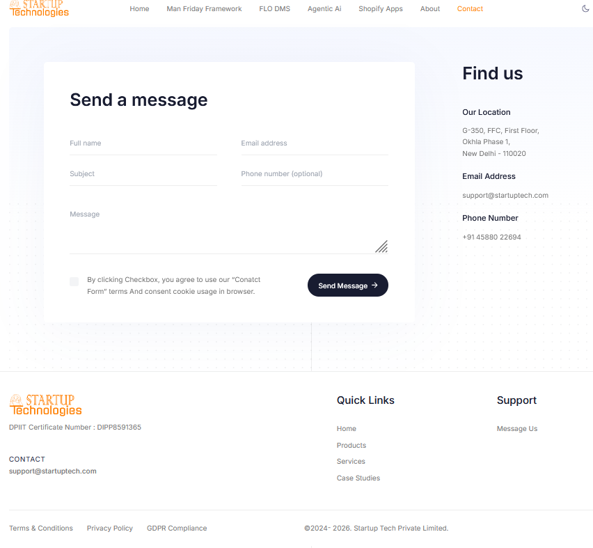 Startup SaaS Screenshot 5